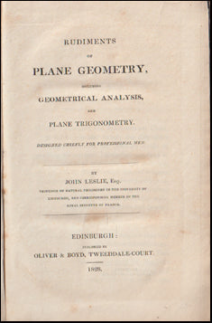 Rudiments of Plane Geometry # 66816