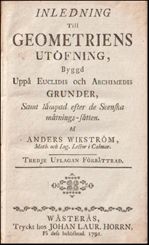 Inledning till Geometriens utöfning # 66820