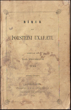 Rímur af Þorsteini uxafæti # 66996