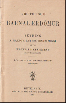 Kristilegur barnalærdómur # 66998