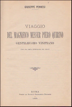 Viaggio del Magnifico Messer Piero # 67255