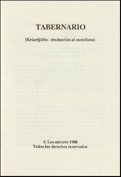 Tabernario - Kráarljóðin # 67345