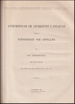 Anteckningar om Djurlifvet i Ishafvet # 67362