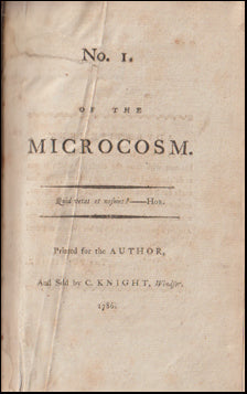 No. 1. - 40. of the Microcosm # 67374