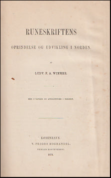 Runeskriftens oprindelse og unvikling in Norden # 67380