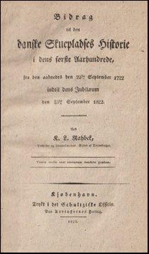 Bidrag til den danske Skuepladses Historie # 67423