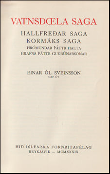 Vatnsdæla saga # 60037