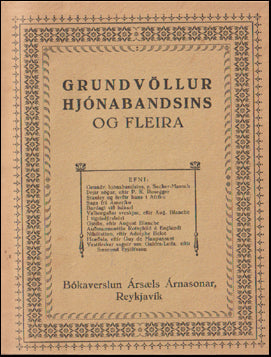Grundvöllur hjónabandsins og fleira # 67589