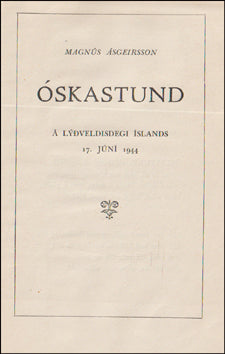 Ljóð Jóns Þorsteinssonar frá Arnarvatni # 67632