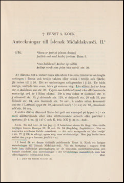 Anteckningar till Islenzk Miðaldakvæði II # 67703