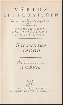Isländska sagor # 67713