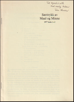 Det Norrøne Konjuktionssystem # 67826