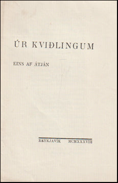 Úr kviðlingum eins af átján # 67872