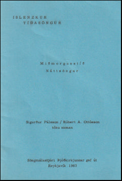 Íslenzkur tíðasöngur # 67876