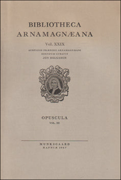 Opuscula. Vol. III # 70363