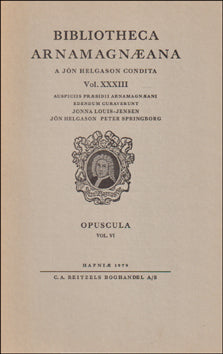 Opuscula. Vol. VI # 70362
