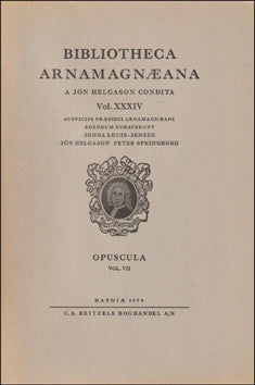 Opuscula. Vol. VII # 70361