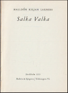 Salka Valka # 67948