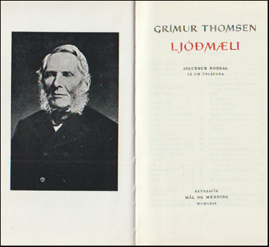Ljóðmæli eftir Grím Thomsen # 68210