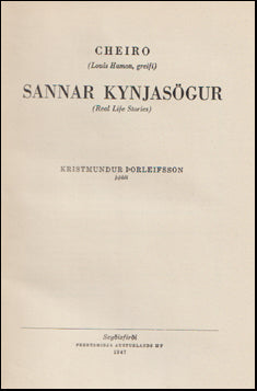 Sannar kynjasögur # 68245