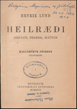 Heilræði # 68292