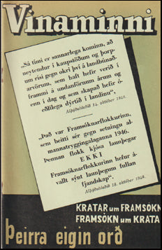 Þeirra eigin orð. Vinaminni # 68310