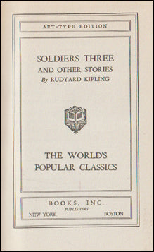 Soldiers three and other stories # 68348