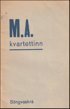 M.A. Kvartettinn # 84341