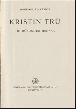 Kristin trú og höfundur hennar # 68389