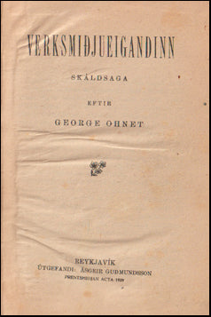 Verksmiðjueigandinn # 68594