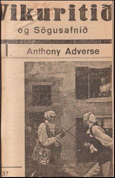 Anthony Adverse # 68610