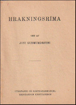 Hrakningsríma # 68871
