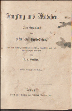 Grausame Geschichte - Jüngling und Mädchen # 68964