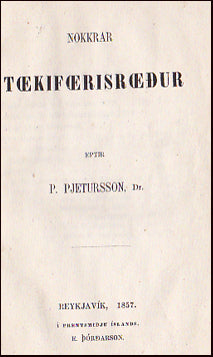 Nokkrar tækifærisræður # 68981