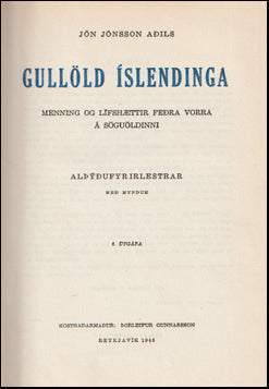 Gullöld Íslendinga # 69033