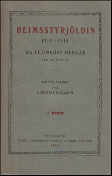 Heimsstyrjöldin 1914-1918 og eftirköst hennar # 69102