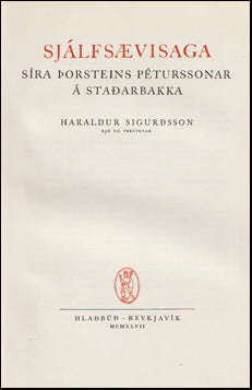 Sjálfsævisaga síra Þorsteins Péturssonar # 69284