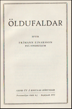 Öldufaldar # 69334