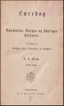 Lærebog i Danmarks, Norges og Sverigs Historie # 69410