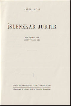 Íslenzkar jurtir # 69423