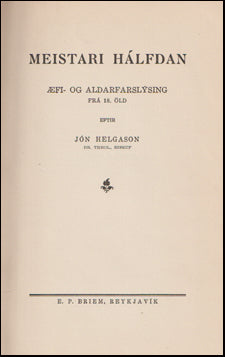 Meistari Hálfdan # 69486