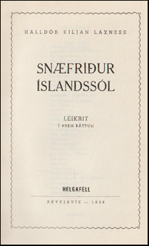 Snæfriður Íslandssól # 69499