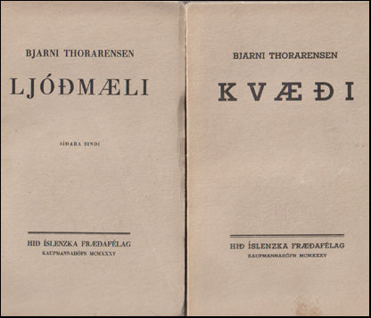 Kvæði - Ljóðmæli # 79348
