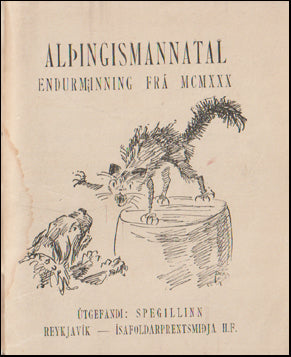 Alþingismannatal. Endurminning frá MCMXXX # 69659