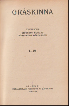Gráskinna I – IV. # 69696