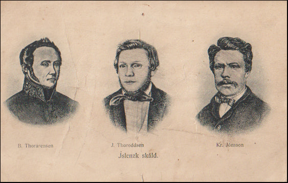 Brjefspjald. Íslenzk skáld # 70029