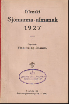 Íslenskt sjómanna-almanak 1927 # 70076