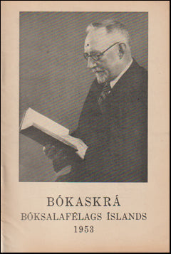 Bókaskrá Bóksalafélags Íslands 1953 # 70129
