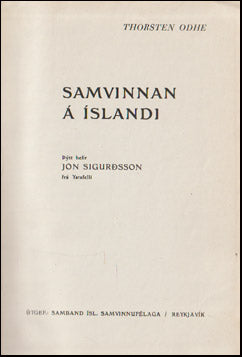 Samvinnan á Íslandi # 70214