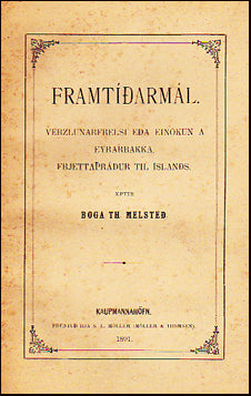 Framtíðarmál. Verzlunarfrelsi eða einokun á Eyrarbakka # 70622
